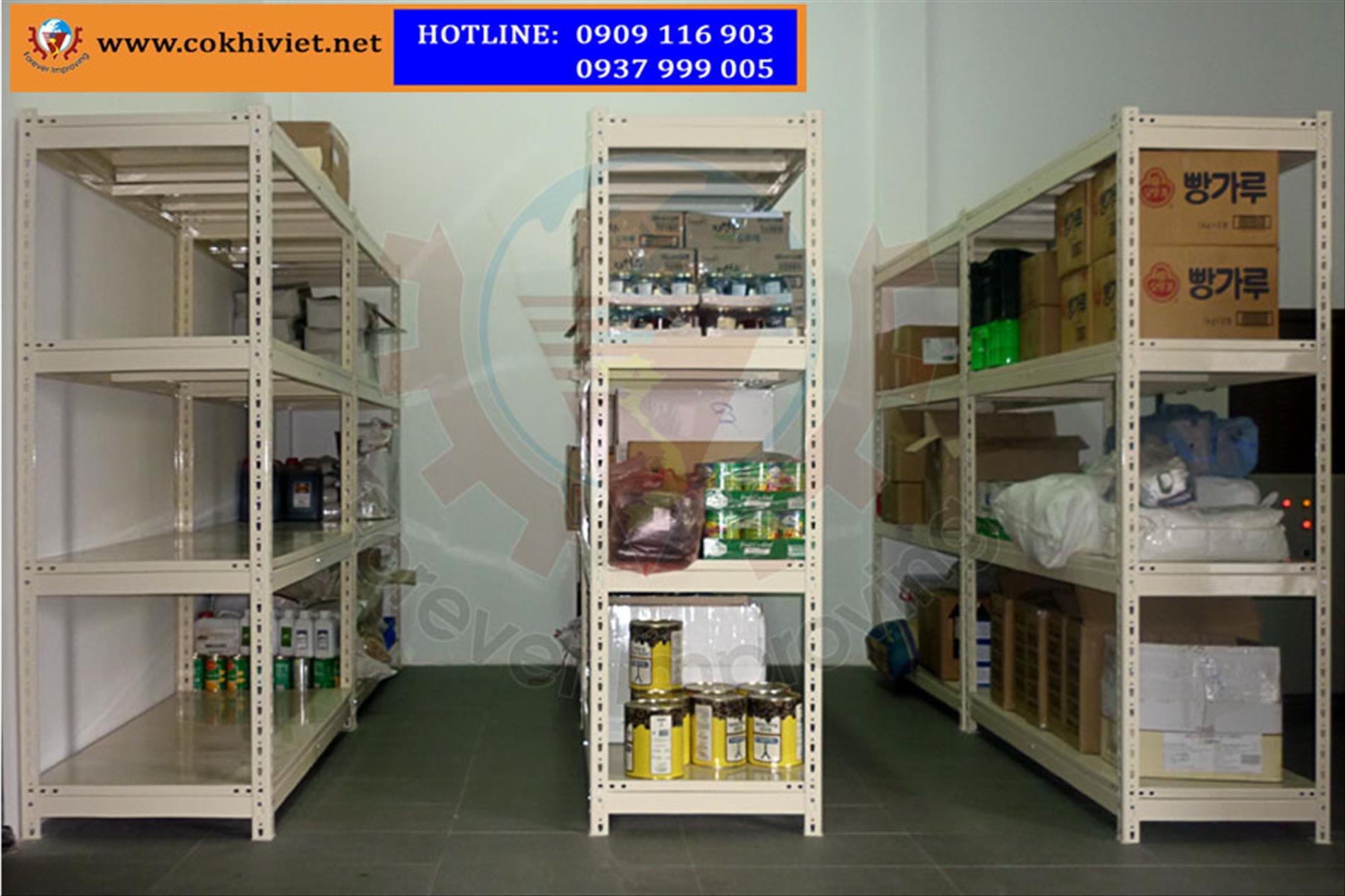 ke-thep-goc KỆ THÉP GÓC CÔNG TY BÁNH NGỌT CJ VIỆT NAM